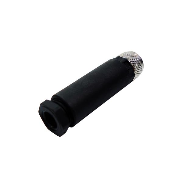 Conector para Sensor 180° 4 Pinos Tecnotron CDL08F/4S-0A 42516