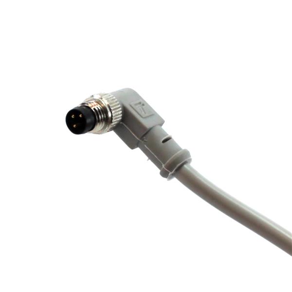 Cabo Conector para Sensor 90° 3 Pinos 2mts Tecnotron CT08M/3S-C02.C1 32615 32615