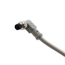 Cabo Conector para Sensor 90° 3 Pinos 2mts Tecnotron CT08M/3S-C02.C1 32615 32615