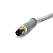 Cabo Conector para Sensor 180° 3 Pinos 2mts Tecnotron CT08M/3S-C02.A1 32616 32616 