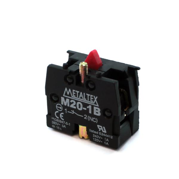 Bloco de Contato 1NF para Botão de Comando Metaltex M20-1B 29689 29689