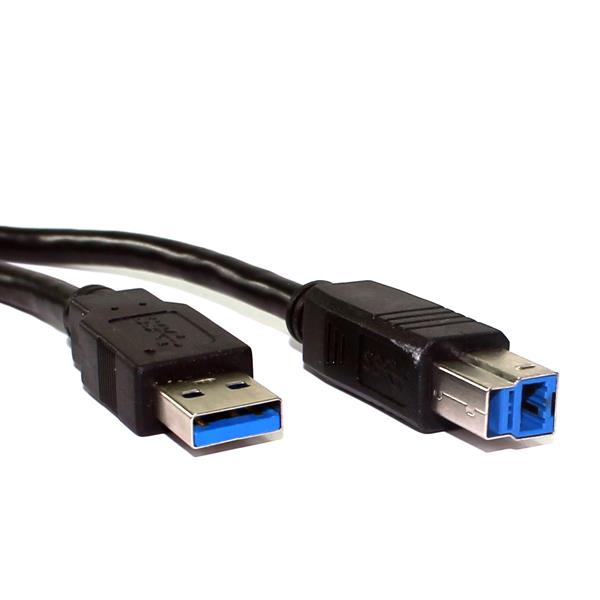 Cabo para Impressora 1,80 metros 3.0 USB-A Macho x USB-B Macho  31130 31130