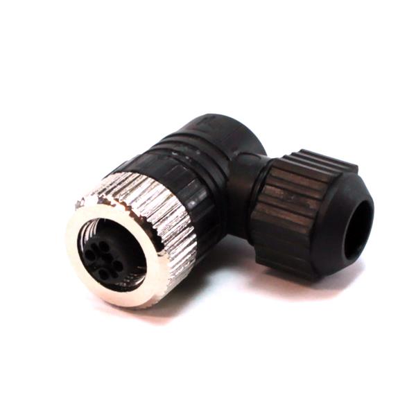 Conector para Sensor 90° 4 Pinos Tecnotron CDL12F/4S-0C  29649 29649
