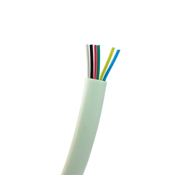 Cabo Chato para Telefonia 6 Vias Branco 28040 28040
