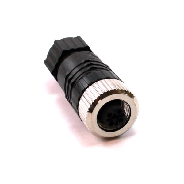 Conector para Sensor 180° 5 Pinos Tecnotron CDL12F/5S-0A 27581 27581