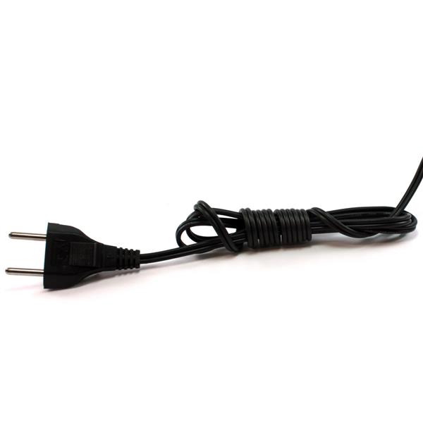 Cabo de Força 2X0,75 mm² 1,5 mts Preto Mult Cabo Paralelo 27633 27633