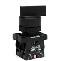 Chave Seletora 3 Posições Fixas Metaltex P20SLR4-B-2A 30593 30593 