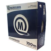 Cabo Coaxial Branco 75 Ohms RGC 59/95% rolo com 100 metros  31441 31441