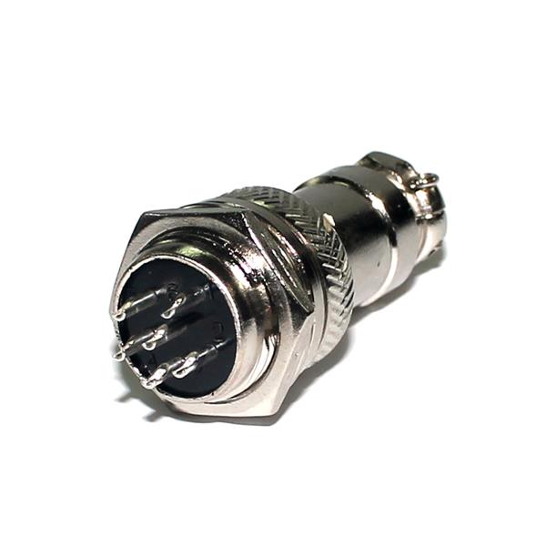 Conjunto Conector Mic Macho/Fêmea 6 Pinos 25494 25494