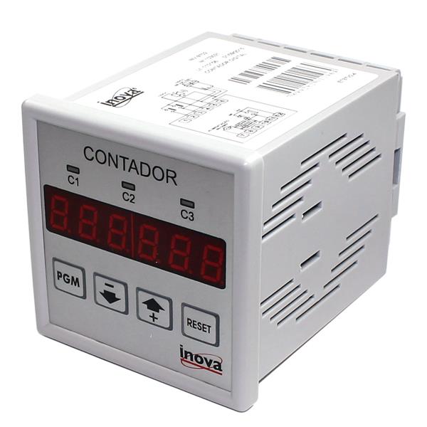 Contador Digital 80~250VAC Inova INV-9702 25114 25114