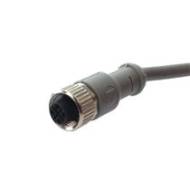 Cabo Conector para Sensor 180° 5 Pinos 2mts Tecnotron CT12F/5S-C02.A1 27430 27430
