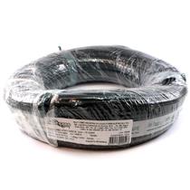 Cabo Coaxial para Vídeo Mult Cabo 4MM 75 Ohms Preto rolo com 100 mts    27369 27369