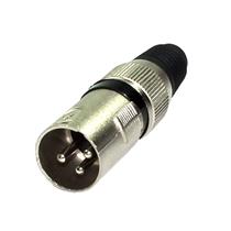 Conector Canon Macho Preto Q34BK 25492 25492 