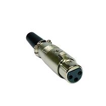 Conector Canon Fêmea Q33BK 25493 25493 