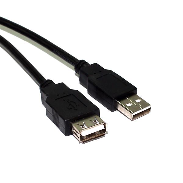 Cabo 1,80 metros USB-A Macho X USB-A Fêmea  25125 25125