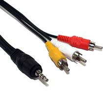 Cabo 2,00 metros P2 Stereo X 3RCA  26432 26432 