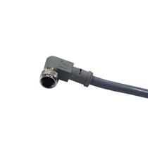 Cabo Conector para Sensor 90° 4 Pinos 5mts Tecnotron CT08F/4S-C05-C1 33920 33920