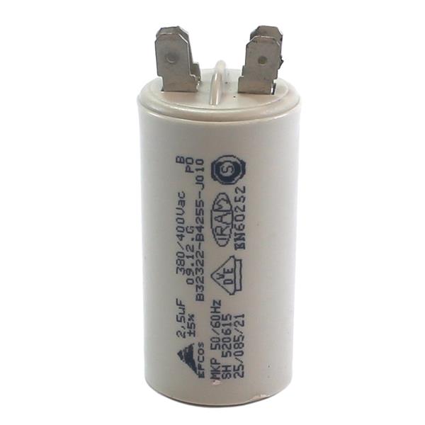 Capacitor Partida de Motor 2,5MF x 380/400V B32322-B44255J010 33914 33914