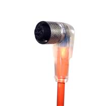 Cabo para Sensor 90° 4 Pinos com Led PNP 5mts Metaltex K12-A-5M-LP 34454 34454