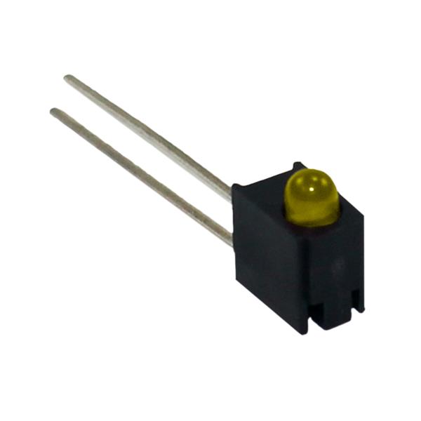 Diodo Led com Suporte 90° 3mm Amarelo 10777 10777