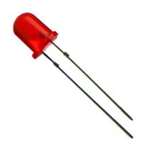 Diodo Led Alto Brilho Difuso 5mm Vermelho FYL-5013LRD 10678 10678