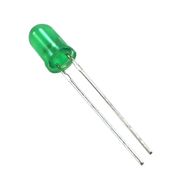 Diodo Led Difuso 5mm Verde 10603 10603