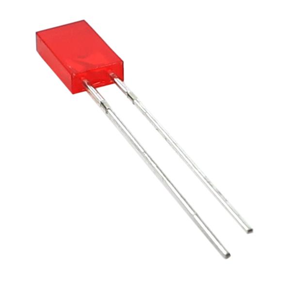 Diodo Led Retangular 2,5X5mm Vermelho OPL275R1DT 28486 28486
