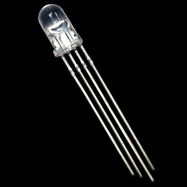 Diodo Led Water Clear 5mm RGB 700mcd 60 Graus FYL-5015RGBCC 29170 29170