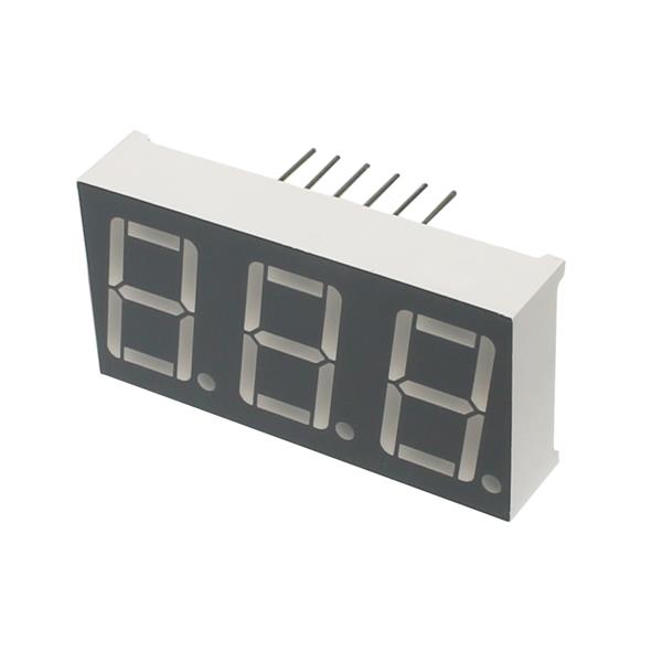 Display Led Triplo Cátodo Verde MT-0565-G-GW 23861 23861