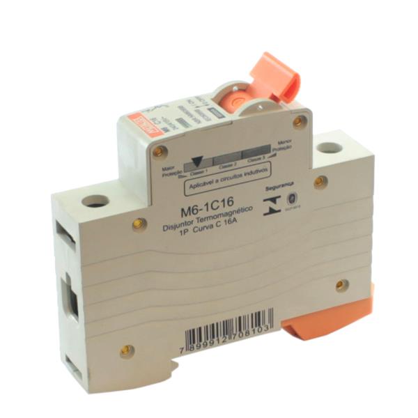 Mini Disjuntor Metaltex M6-1C16 32674 32674