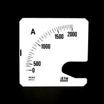Escala Intercambiável para Amperímetro FM-72 Renz 0/2000A/5A 13910 13910