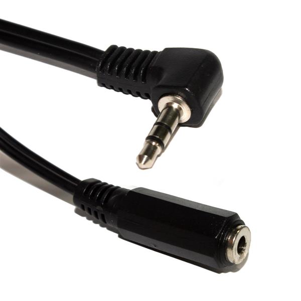 Extensão Cabo 2,00 metros P2 Stereo X J2 Stereo 90° Niquelado  24761 24761