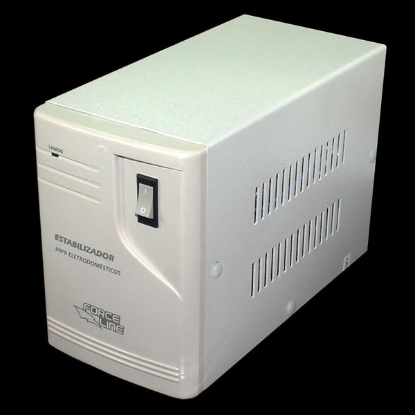 Estabilizador Bivolt/230V 2000VA Cinza Force Line 571 24675 24675