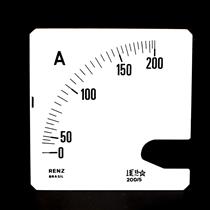 Escala Intercambiável para Amperímetro FM-96 Renz 0/200A/5A 26456 26456
