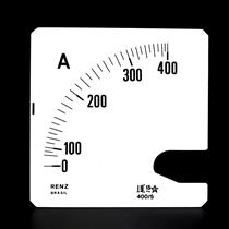 Escala Intercambiável para Amperímetro FM-96 Renz 0/400A/5A 26457 26457 