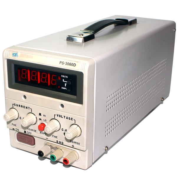 Fonte de Alimentação Digital Icel PS-3060D 5900 5900