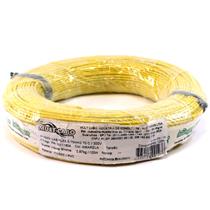 Fio Cabinho Flexível N 18 0,75 mm² Amarelo Mult Cabo rolo com 100 mts 6184 6184