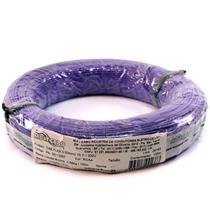 Fio Cabinho Flexível N 20 0,50 mm² Roxo Mult Cabo rolo com 100 mts 6186 6186
