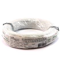 Fio Cabinho Flexível N 20 0,50 mm² Branco Mult Cabo rolo com 100 mts 6118 6118 