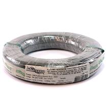 Fio Cabinho Flexível N 24 0,20 mm² Cinza Mult Cabo rolo com 200 mts 6201 6201