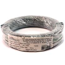 Fio Cabinho Flexível N 22 0,32 mm² Cinza Mult Cabo rolo com 100 mts 6204 6204 