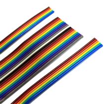 Cabo Plano Flat Cable 06 Vias Colorido 06x22 AWG 19 19 