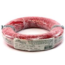 Fio Cabinho Flexível N 24 0,20 mm² Vermelho Mult Cabo rolo com 200 mts 6175 6175