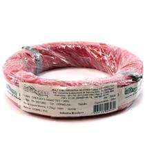 Fio Cabinho Flexível N 26 0,14 mm² Vermelho Mult Cabo rolo com 200 mts 27864 27864 