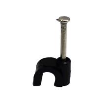 Fixador para Cabo Coaxial com Prego 3930-0 Preto 28432 28432 