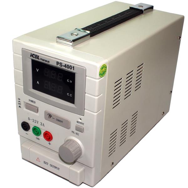 Fonte de Alimentação Digital Icel PS-4001 31811 31811