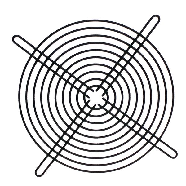 Grade Metálica Preta MG180 29054 29054