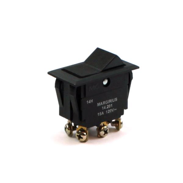 Interruptor Bipolar Margirius 15A/120V 10A/250V 14201 MFT1FP1Q (945) 11248 11248