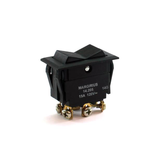 Interruptor Bipolar Margirius 15A/120V 10A/250V 14205 MFT1FP1Q (260) 11249 11249