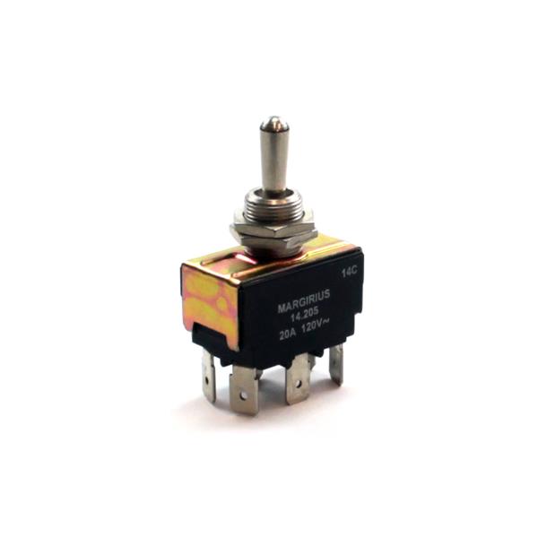 Interruptor Bipolar Margirius 20A/120V 15A/250V 14205 A1B1E3G (5081) 11304 11304